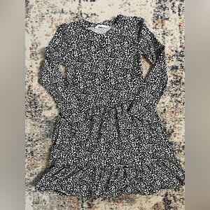 Primark Black and White Patterned Dress